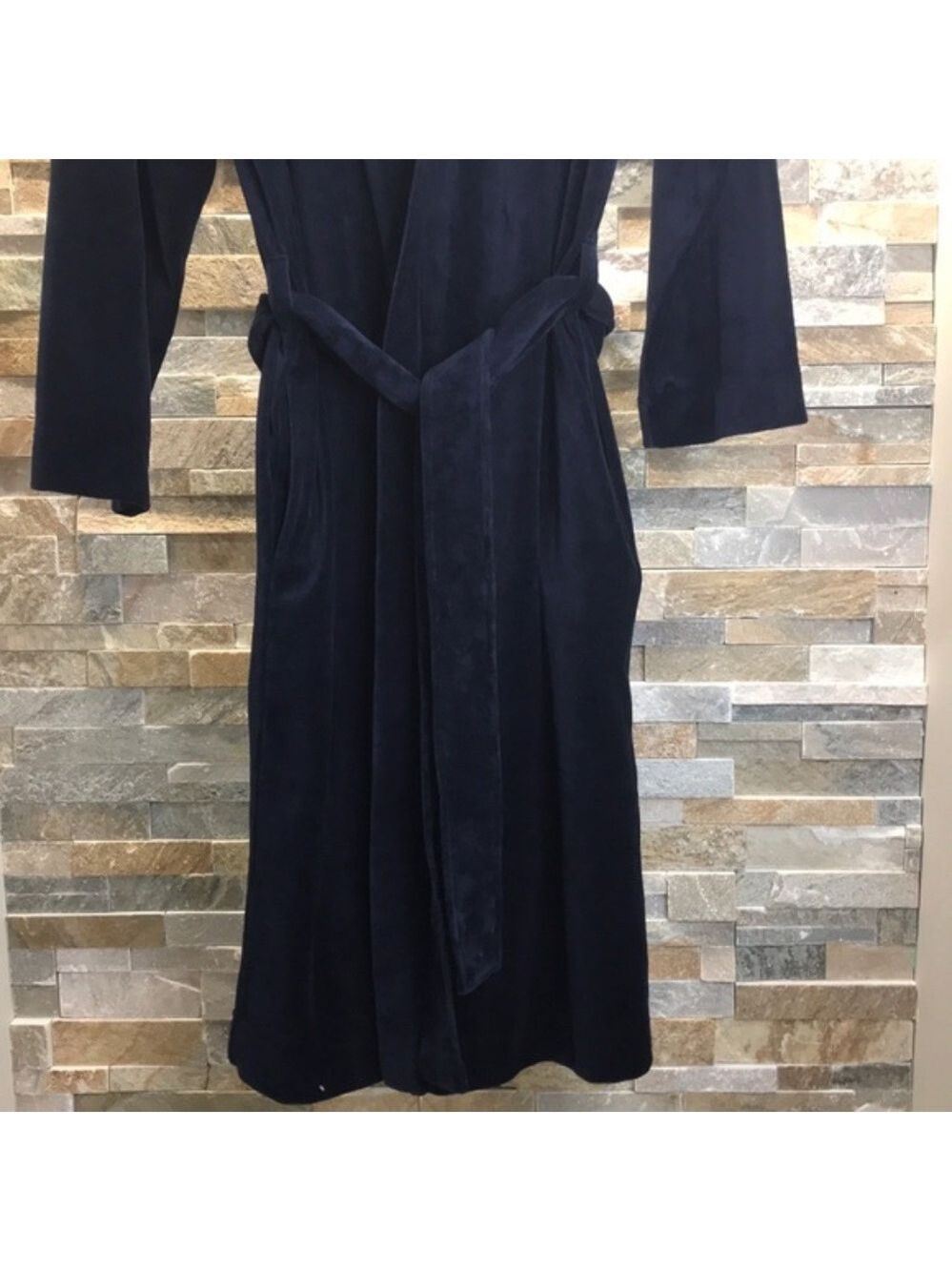 Hugo Boss Velour Hooded Robe - Picture 6 of 7